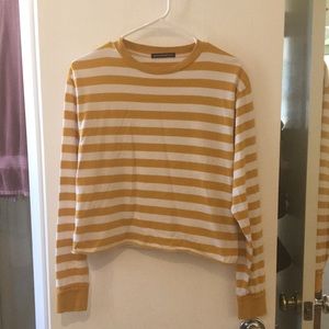Brandy Melville Stripped Long Sleeve Shirt